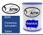 Preview: BMW, Polizeiblau Schweden, 20054: 500ml Lackdose, von ATW Autoteile West.